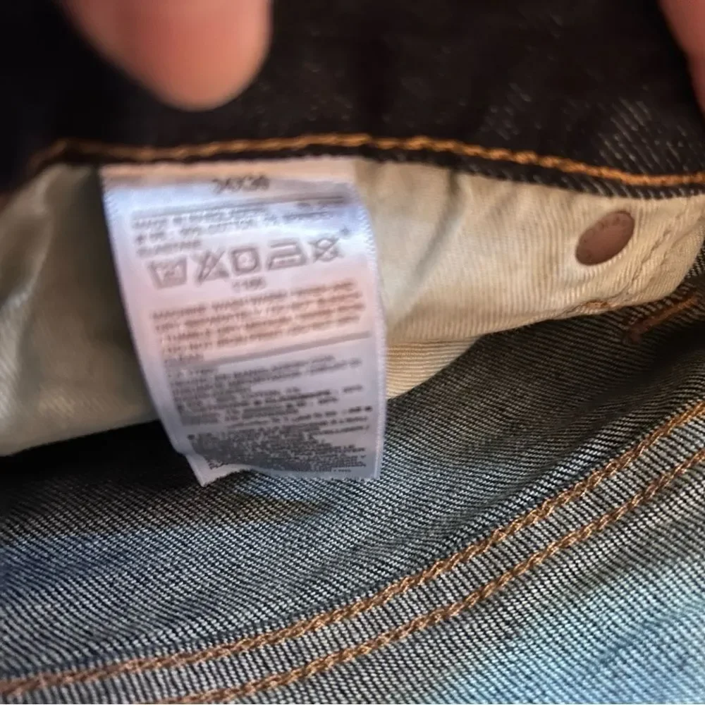 OLD NAVY SLIM Built-In Flex Jeans Dark Blue Wash 34x30